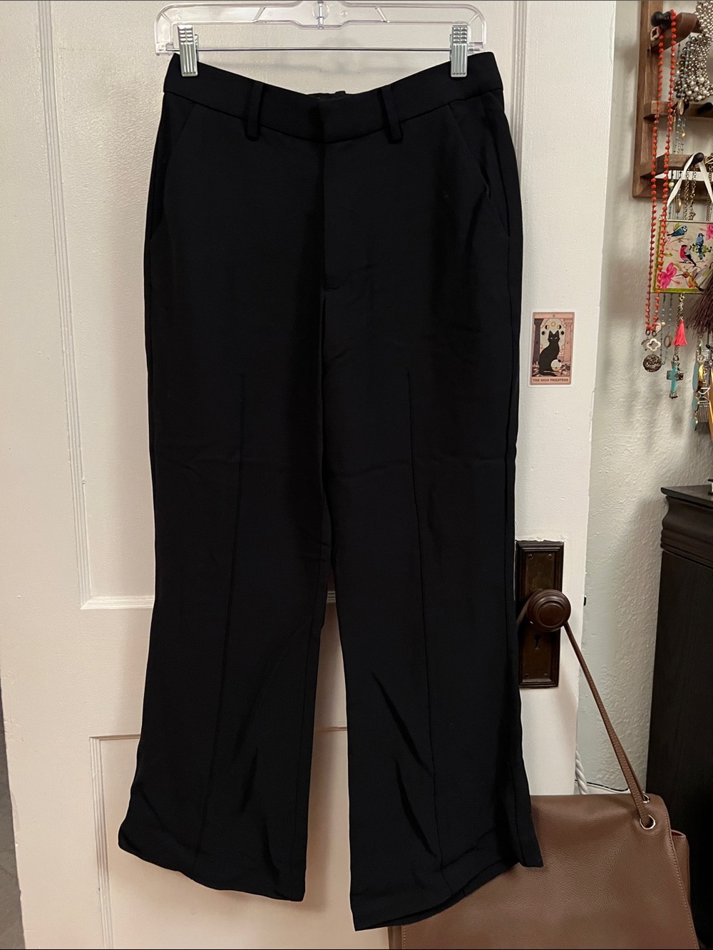 Apiece Apart Rene Dk Navy Dress Pants - Streamlined Wide Leg